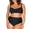 Bikini Tops Aria Black Botticelli Bikini Top