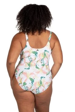 April Spritz White Delacroix One Piece New Arrivals