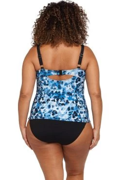 Natare Black Chlorine Resistant Turner High Waist Banded Swim Pant