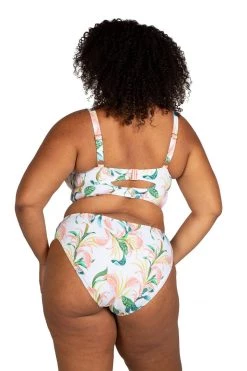 April Spritz White Cezanne Midriff Underwire Bikini Top New Arrivals