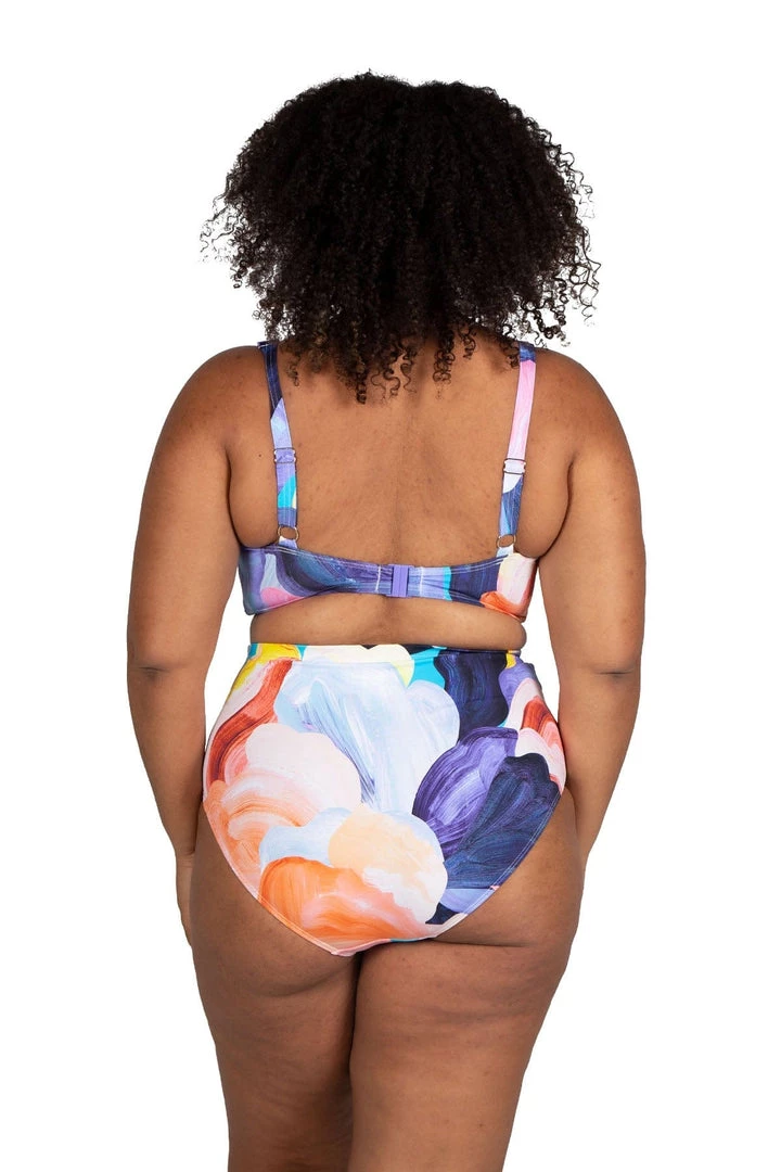 Arte A La Rue Purple Raphael E/F Underwire Bikini Top New Arrivals