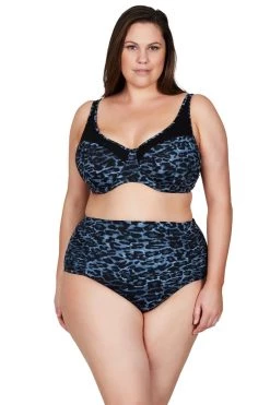 Le Blu Animale Botticelli High Waist Swim Pant - Final Sale Bottoms