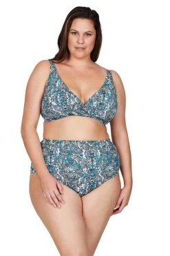 Fez Prana Blue Delacroix Bikini Top - Final Sale