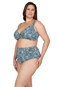Fez Prana Blue Delacroix Bikini Top - Final Sale