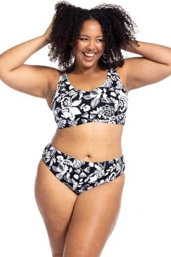 Bikini Tops Cantata Forte Black Raphael E/F Underwire Bikini Top