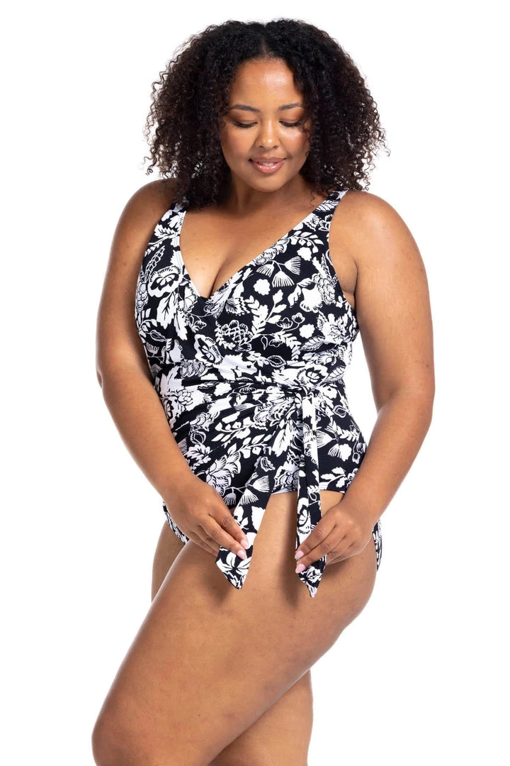 One Pieces Cantata Forte Black Hayes Underwire One Piece