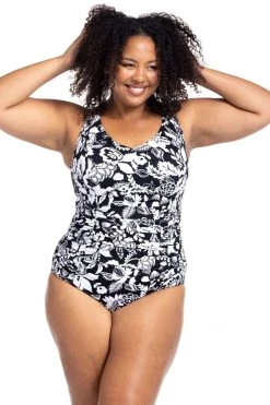 Cantata Forte Black Raphael E/F Underwire One Piece One Pieces