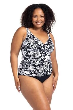 Cantata Forte Black Delacroix Tankini Top