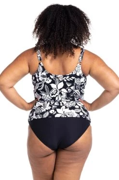 Cantata Forte Black Delacroix Tankini Top