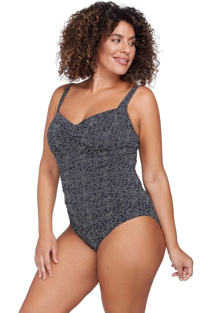 Zig Zag Black Botticelli One Piece One Pieces