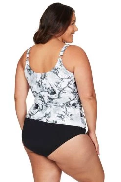 Maluridae Black Delacroix Tankini Top