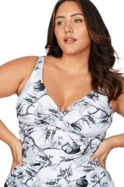 Maluridae Black Delacroix Tankini Top