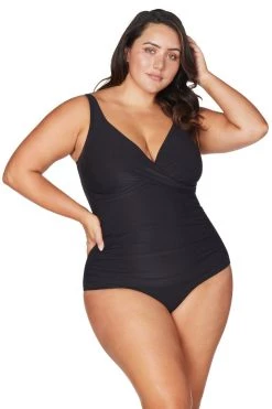 Recycled Hues Black Delacroix One Piece One Pieces