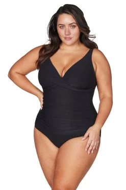 Recycled Hues Black Delacroix One Piece One Pieces