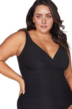 Recycled Hues Black Delacroix One Piece One Pieces