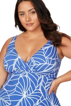 Philharmonic Blue Delacroix Swimdress New Arrivals