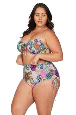 Salmagundi Multi Degas Draw Tie Swim Pant