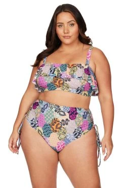 Salmagundi Multi Vermeer Bikini Top