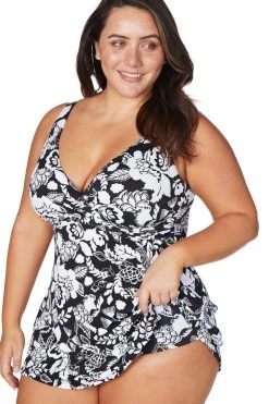 Swim Dresses Cantata Forte Black Delacroix Swimdress