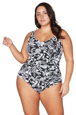 Cantata Forte Black Raphael E/F Underwire One Piece One Pieces
