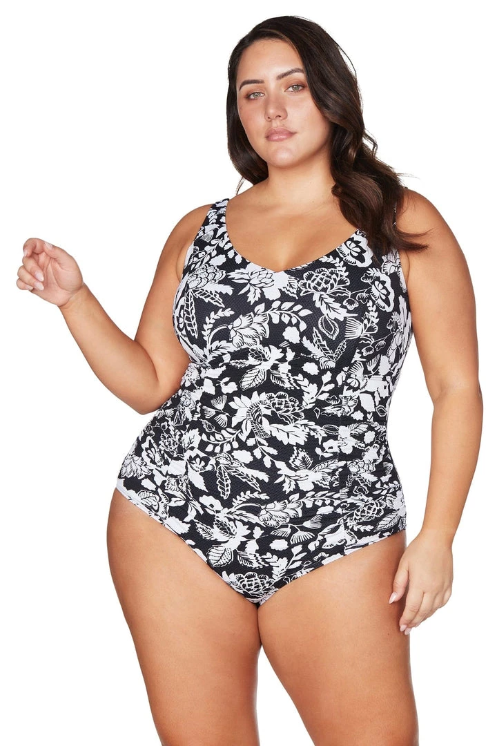 Cantata Forte Black Raphael E/F Underwire One Piece One Pieces