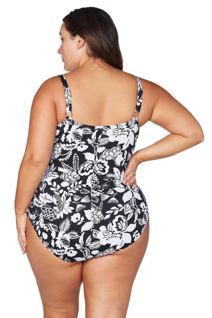 One Pieces Cantata Forte Black Hayes Underwire One Piece