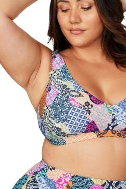 New Arrivals Salmagundi Multi Magritte Bikini Top