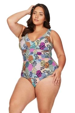 Salmagundi Multi Magritte Tankini Top New Arrivals