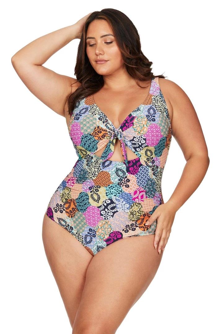 Salmagundi Multi Cezanne Underwire One Piece