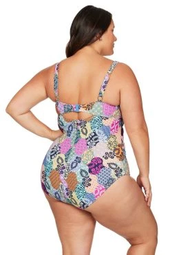 Salmagundi Multi Cezanne Underwire One Piece