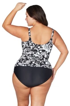 Cantata Forte Black Delacroix Tankini Top