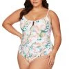 New Arrivals April Spritz White Degas One Piece