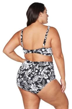 Bikini Tops Cantata Forte Black Raphael E/F Underwire Bikini Top