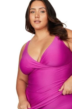 Serenade Pink Delacroix Tankini Top New Arrivals