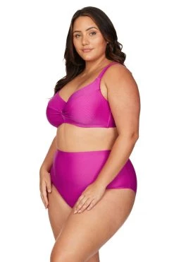 Serenade Pink Renoir High Waist Swim Pant