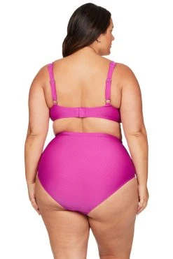 Serenade Pink Renoir High Waist Swim Pant