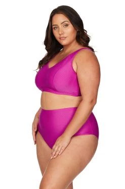 Serenade Pink Raphael E/F Underwire Bikini Top
