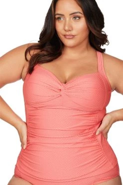 Tankini Tops Allegro Pink Botticelli Tankini Top