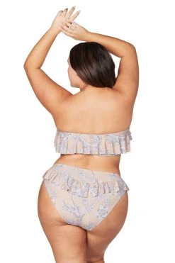 Vivaldi's Verse Paisley Vermeer Bikini Top Bikini Tops