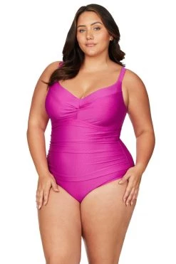 Serenade Pink Monet Soft Cup Underwire One Piece New Arrivals
