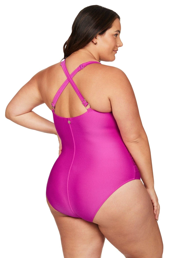 Serenade Pink Monet Soft Cup Underwire One Piece New Arrivals