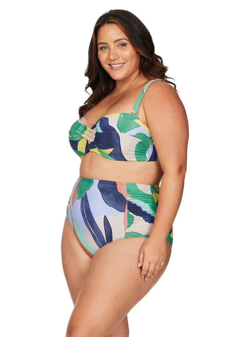 L'Avana Multi Botticelli Bandeau Bikini Top