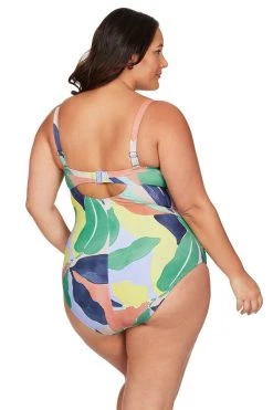 New Arrivals Multi L'Avana Botticelli Underwire Bandeau One Piece