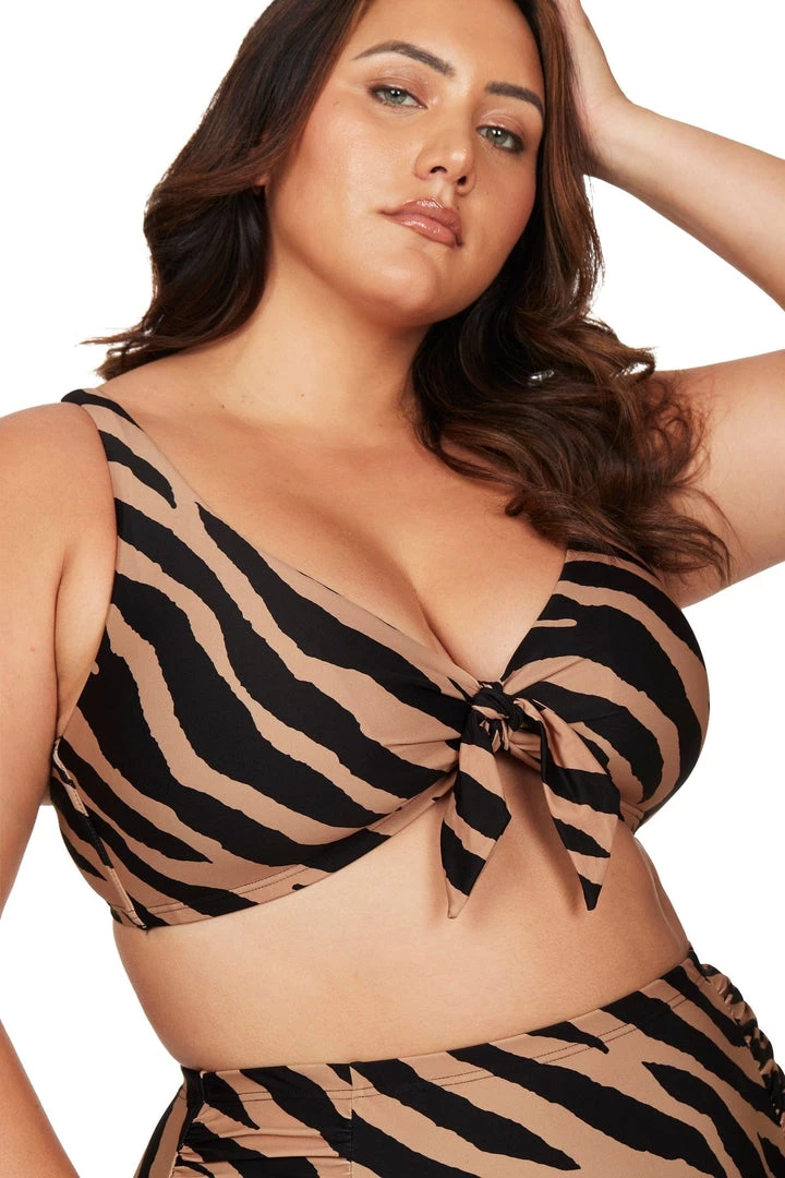 Ben Galay Animal Chagall Bikini Top New Arrivals