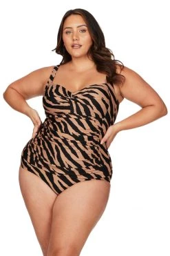 Ben Galay Animal Botticelli Tankini Top