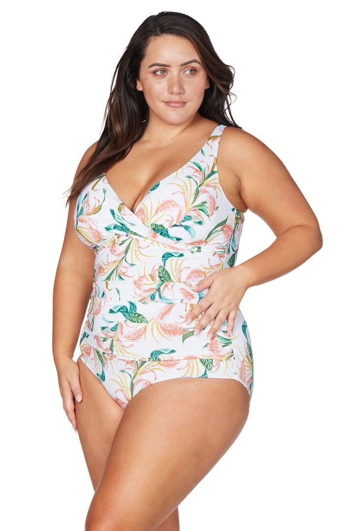 April Spritz White Delacroix One Piece New Arrivals