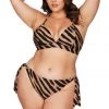 Ben Galay Animal Klee Tie Side Curve Fit Bikini Pant New Arrivals