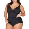 Recycled Hues Black Delacroix Tankini Top
