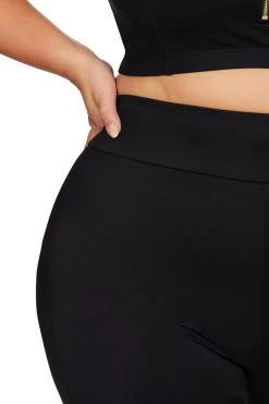 Sculpt Black Michelangelo Bike Pant Bottoms
