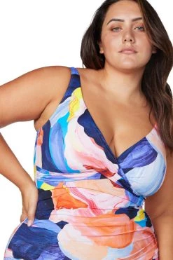 New Arrivals Arte A La Rue Purple Delacroix One Piece